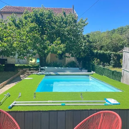 Vakantiehuis L'Escapade Perigourdine : Clim, Piscine, Netflix Coulounieix-Chamiers